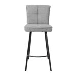 Lorenz Grey Bar Stool - Image 5