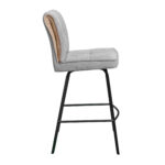 Lorenz Grey Bar Stool - Image 6