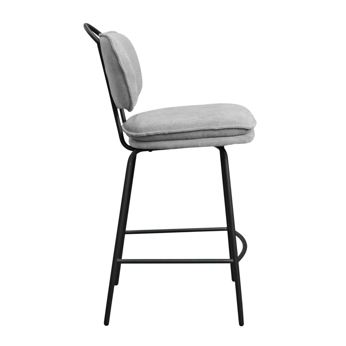 Bar Chair SOLOMON Grey - Image 3