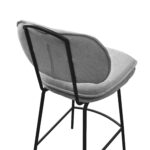 Bar Chair SOLOMON Grey - Image 6