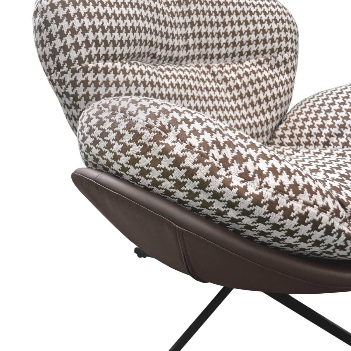 Euphoria Armchair Brown/White - Image 8