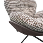 Euphoria Armchair Brown/White - Image 8