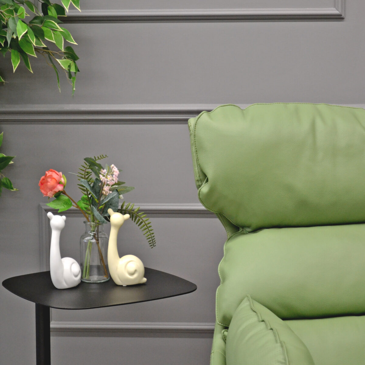 LUNA BLISS Armchair Green - Image 3