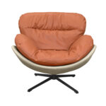VORTEX Orange Armchair - Image 5