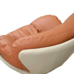 VORTEX Orange Armchair - Image 8
