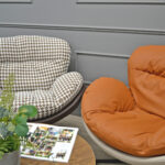 Euphoria Armchair Brown/White - Image 4