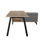 FUSION Desk with Built-in Box RIGHT - Image 3