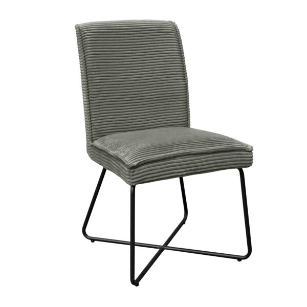 ILIUS Grey Velvet Chair Discover the ILIUS Grey Velvet chair, a furniture gem for the kitchen that combines ergonomic comfort with a modern and refined design. The velvet upholstery adds a touch of elegance, while the robust frame ensures durability. Perfect for any table, it adds style to your home!