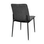 TERRY Velvet Grey Chair - Image 5