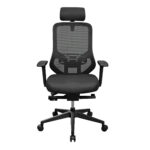 Chair Office ARIOS Black Acrylic Mesh/Fabric - Image 2