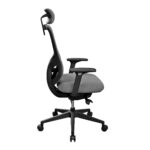 Arios Office Chair Grey Fabric - Image 3