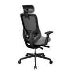Arios Office Chair Grey Fabric - Image 4