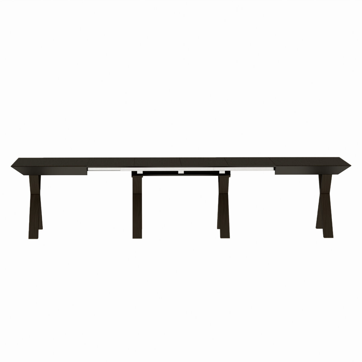 Extendable Table Madrid Black Top + Black Legs - Image 5