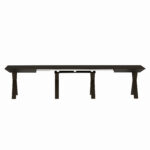 Extendable Table Madrid Black Top + Black Legs - Image 5