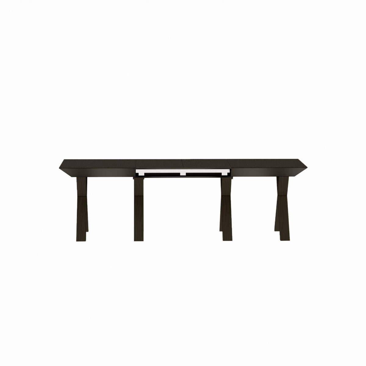 Extendable Table Madrid Black Top + Black Legs - Image 6