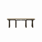 Extendable Table Madrid Natural Wood + Black Legs - Image 6