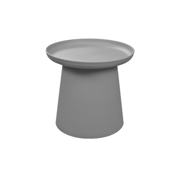 DORIS Small Grey Table Discover the DORIS Small Grey table, perfect for coffee, a desk, or the garden. With a modern and compact design, this table offers elegance and functionality. Ideal dimensions and durable materials make it perfect for any decor. Choose style and refinement for your space!