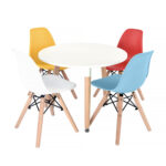 EAMES BEBE Children's Chair Blue - Image 2