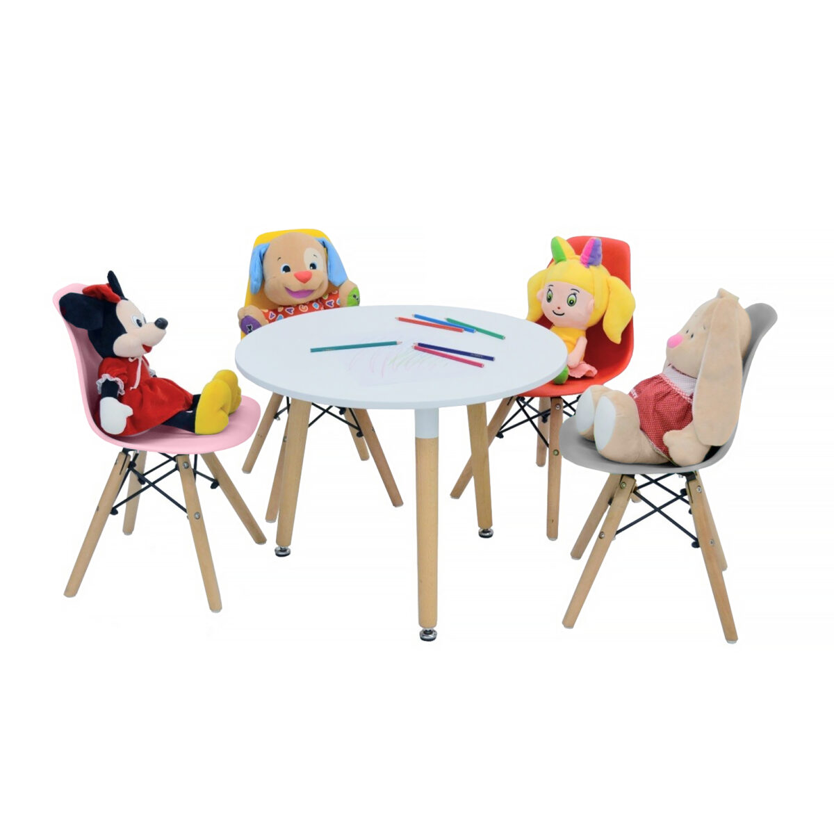 EAMES BEBE Children's Chair Grey - Image 3