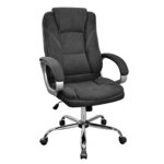 Office Armchair BX-3177 Black Fabric Enhance your work experience with the BX-3177 Black office chair, made from high-quality fabric. Ergonomic and stylish, featuring a Tilt mechanism, it supports up to 120 kg. Ideal for the office or home, offering comfort and stability. Choose a modern design for your workspace!