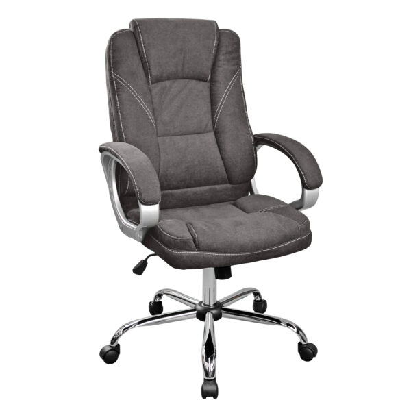 Офисное кресло BX-3177 Brown ткань Создайте уютный офис с креслом BX-3177 Brown. Комфортное сиденье из фанеры и полиуретановой пены, обивка из ткани, хромированное основание и мобильные ролики. Регулируемый механизм Tilt для идеальной настройки. Максимальная нагрузка — 120 кг.