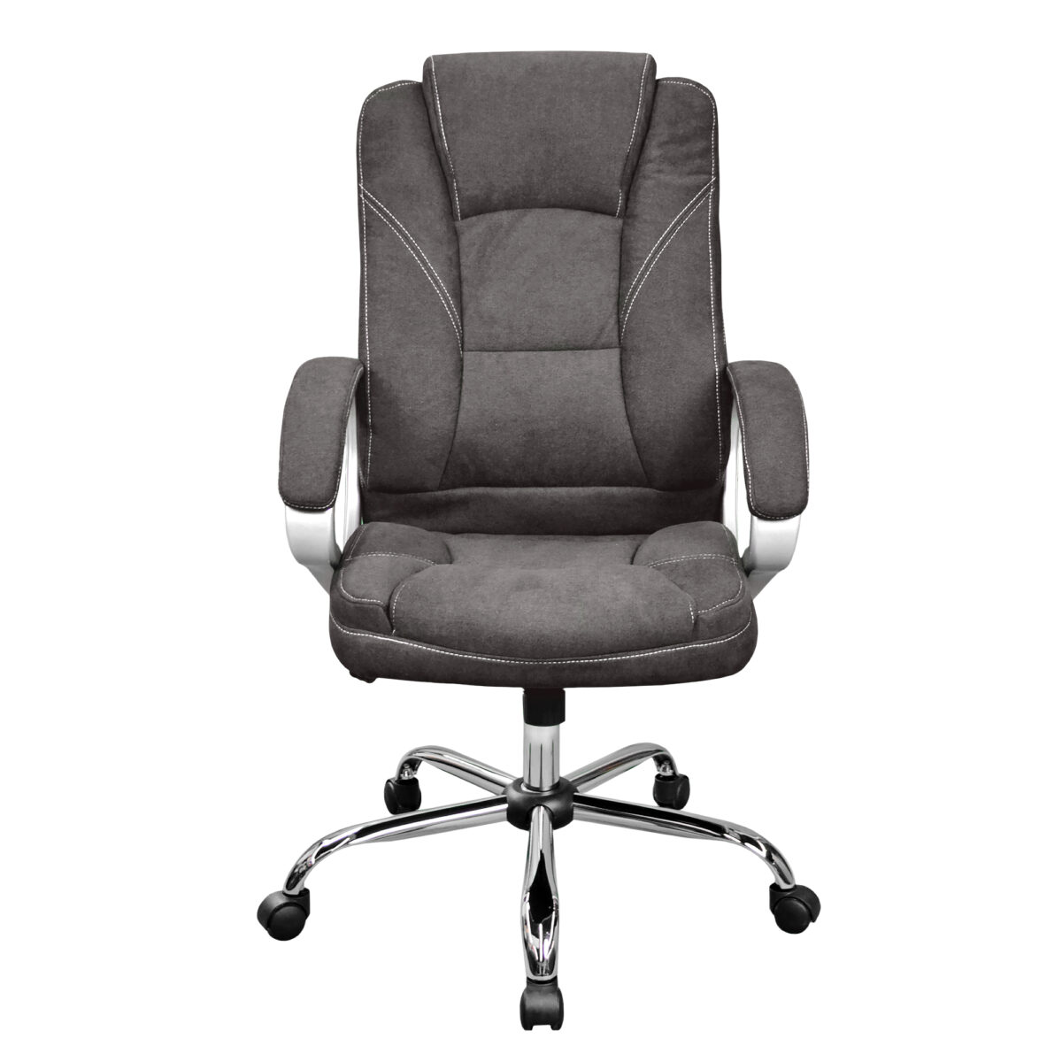 Office Armchair BX-3177 Brown Fabric - Image 2
