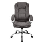 Office Armchair BX-3177 Brown Fabric - Image 2
