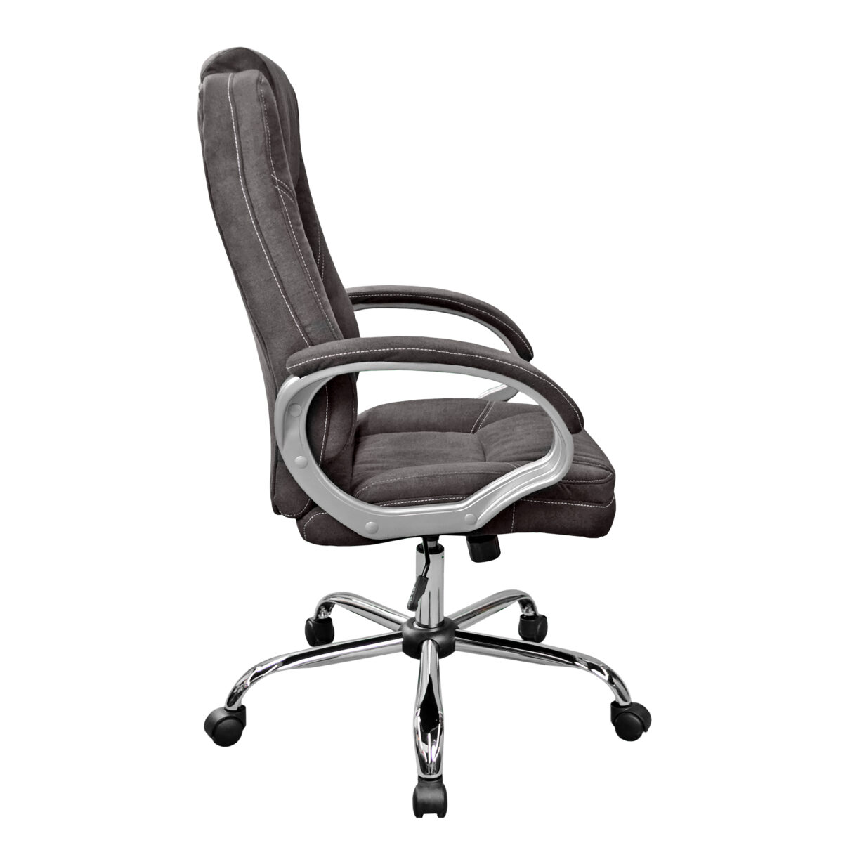 Office Armchair BX-3177 Brown Fabric - Image 3