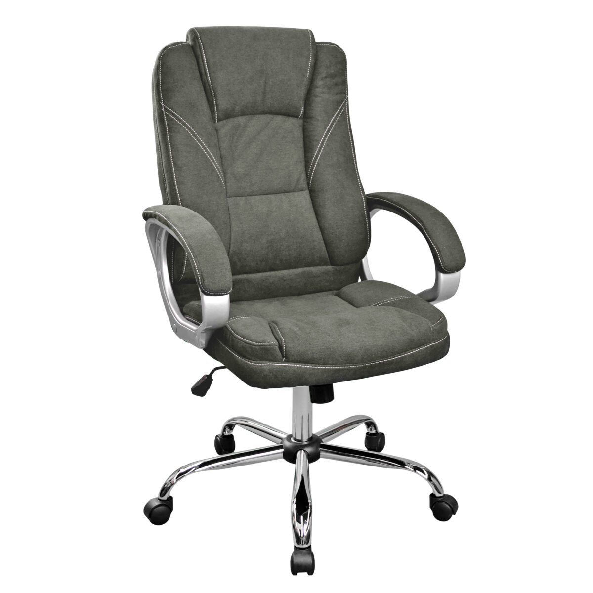 Office Armchair BX-3177 Grey Fabric Discover the BX-3177 Grey Fabric Office Armchair, perfect for an elegant and comfortable workspace. With a modern design, ergonomic support, and high-quality materials, this chair ensures a pleasant experience at the office. Adjustable and durable, it is ideal for any work environment.