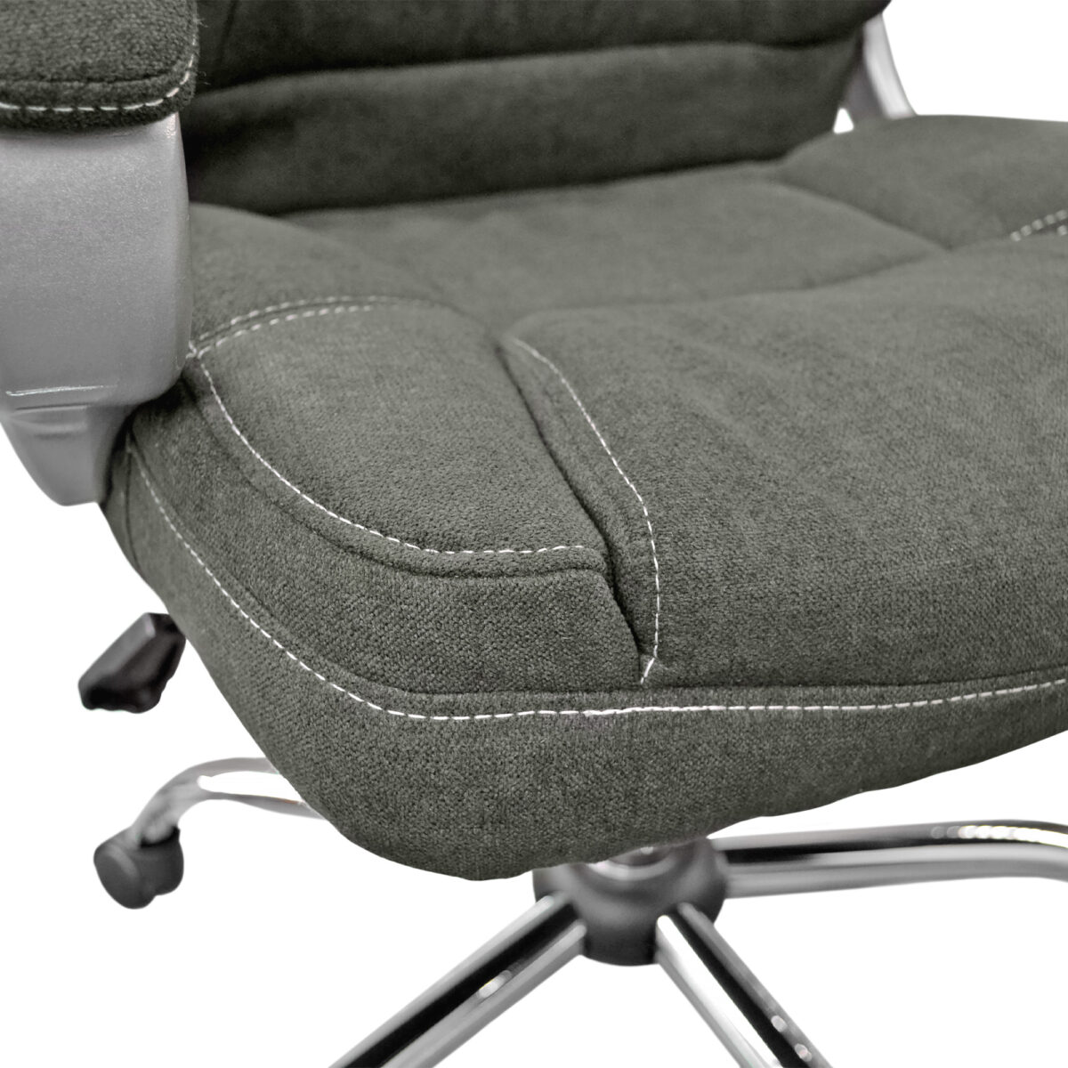 Office Armchair BX-3177 Grey Fabric - Image 5