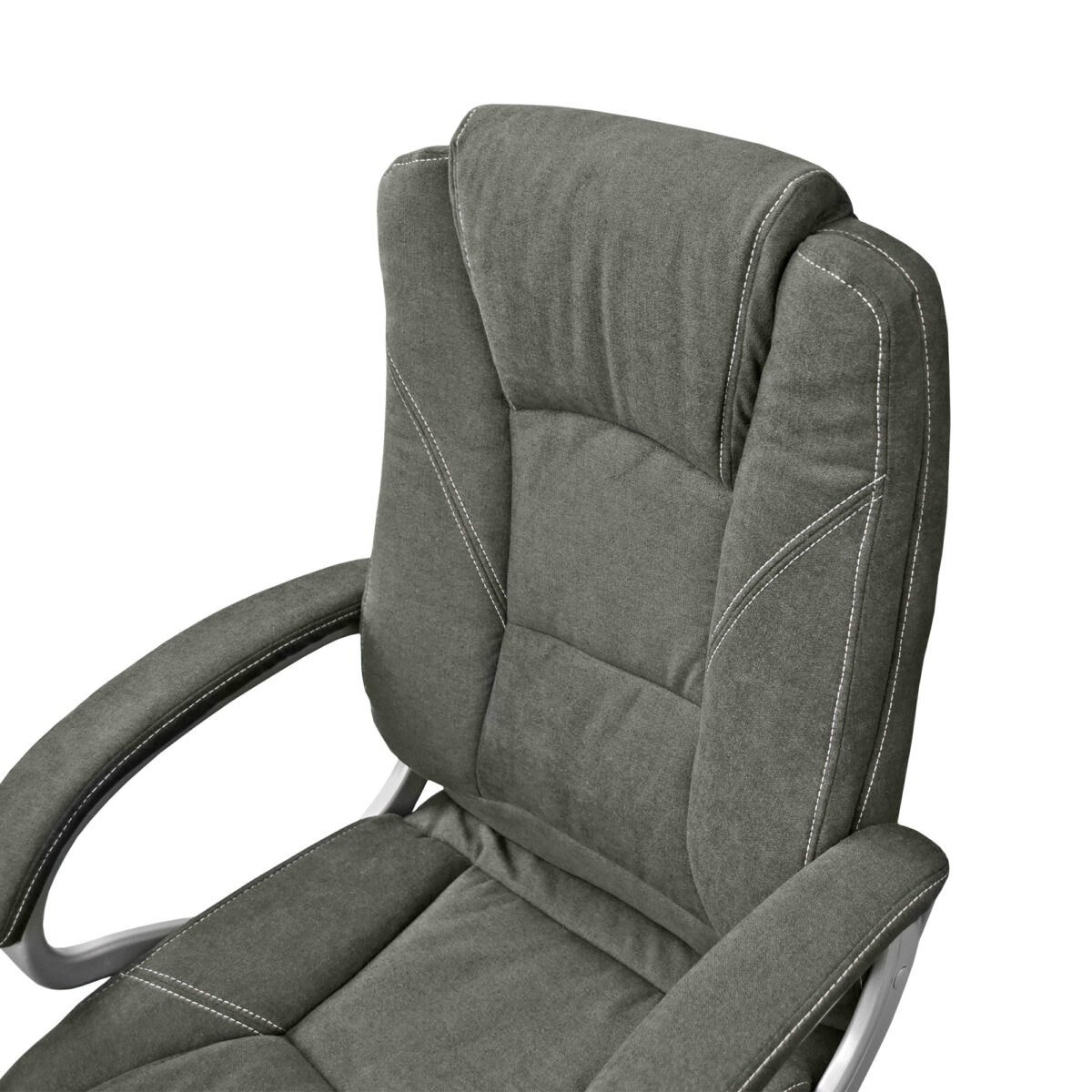 Office Armchair BX-3177 Grey Fabric - Image 6