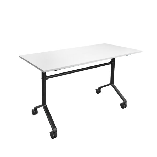 Masă Birou RABATABILĂ 1390×680 Descoperiți Masa Birou Rabatabilă 1390x680 mm, soluția ideală pentru un spațiu de lucru eficient! Cu design elegant, mecanism de pliere și picioare robuste cu rotile, această masă ajustabilă combină stilul cu funcționalitatea. Perfectă pentru birou acasă sau corporate.