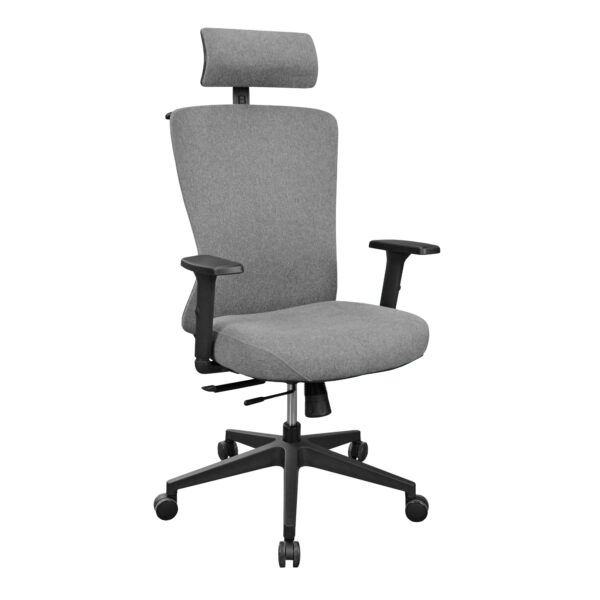 Office Armchair ORCO PLUS Grey Fabric Discover ultimate comfort with the ORCO PLUS Grey Fabric office chair. Modern and ergonomic design, with adjustments for optimal support. Ideal for long hours of work, it is the perfect solution for your office. Choose quality and comfort in the workplace!