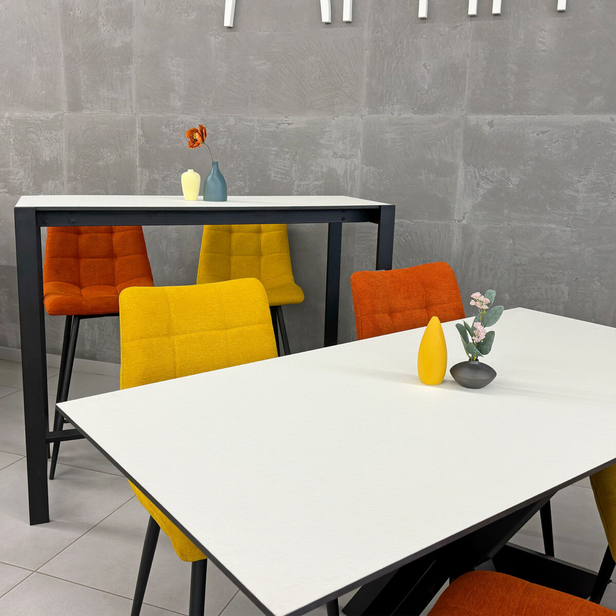 Capella New Orange Chair - Image 5