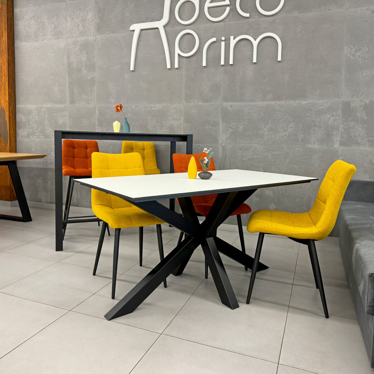 Capella New Orange Chair - Image 3