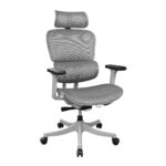 DELANO Grey Office Chair Discover the DELANO Grey office chair, a perfect combination of modern style and ergonomic comfort. Ideal for the office or home, it offers lumbar support and 3D adjustments for a personalized experience. Invest in your comfort!