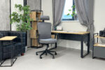 Office Armchair ORCO PLUS Grey Fabric - Image 6