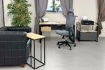 Office Armchair ORCO PLUS Grey Fabric - Image 5