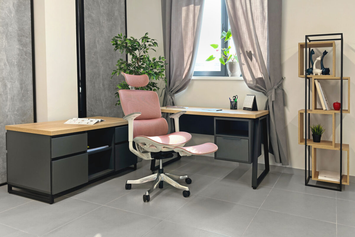 ENZO Desk with Drawer 1300x750 - Image 2