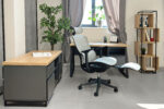 Office Armchair A98-QW Grey - Image 3