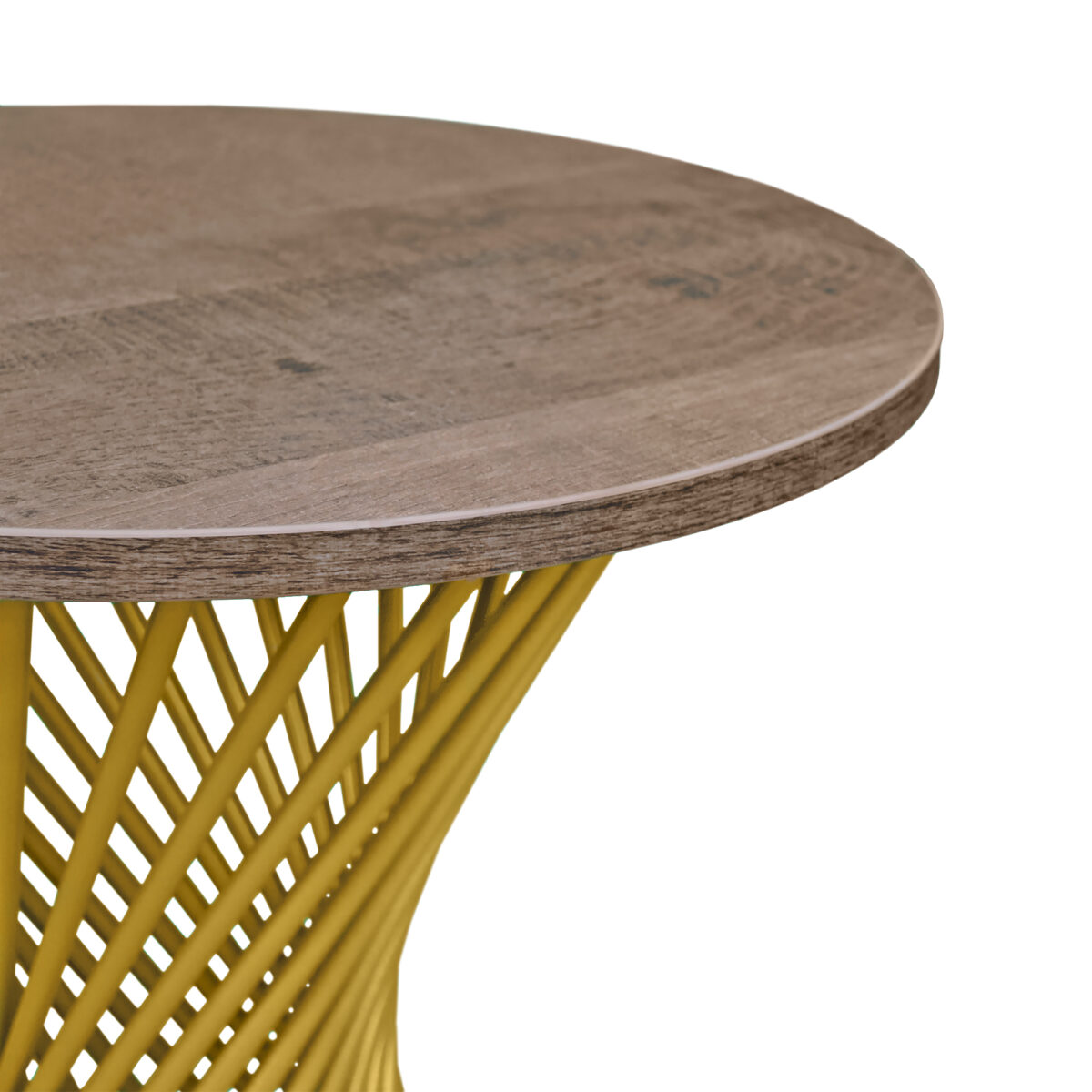 Coffee Table FELICIA Colonial + Golden Leg H58 - Image 8