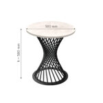 Felicia Coffee Table Silk H58 - Image 11