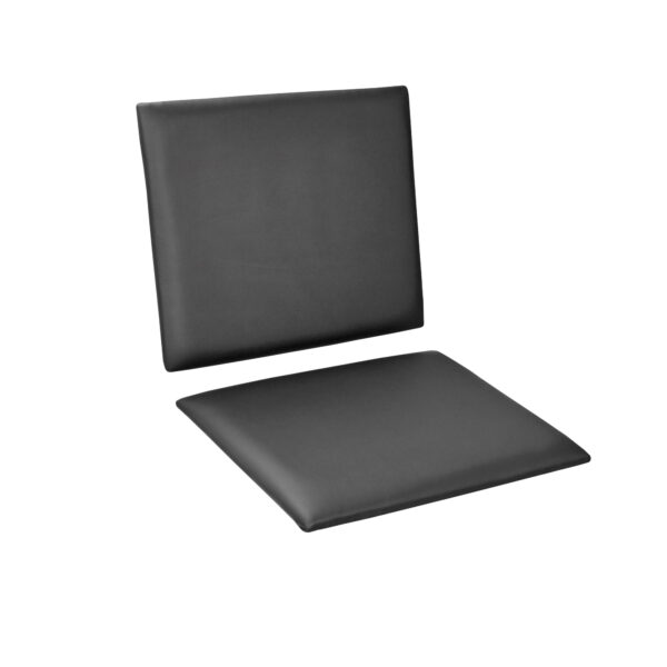 Terminal-M3 Seat (set) Discover the TERMINAL-M3 backrest and seat set, ideal for offices and waiting rooms. Made from black eco-leather, it offers maximum comfort, durability, and an elegant design. The cushions are removable for easy maintenance.