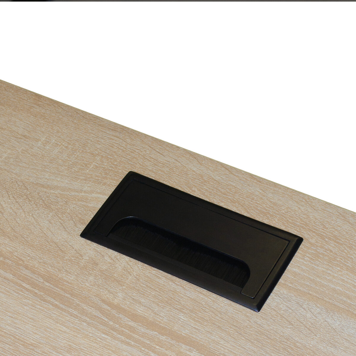 Desk Table B-140 with Drawer Sonoma/Black - Image 2