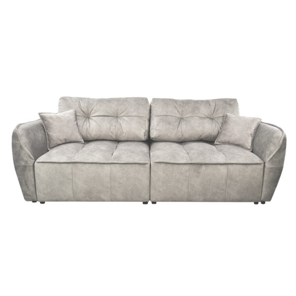 KAIZER Sofa Discover the KAIZER sofa, a luxurious, comfortable, and functional piece of furniture. With a solid frame, Bonnell springs, and a storage compartment, it integrates perfectly into any decor. Transform your space with style! Ideal for the living room, it offers comfort and versatility.