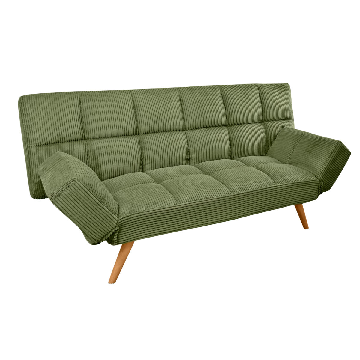 Extendable Sofa LM-58 Dark Green Velvet - Image 2