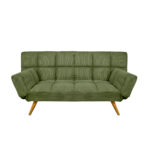 Extendable Sofa LM-58 Dark Green Velvet - Image 3