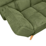 Extendable Sofa LM-58 Dark Green Velvet - Image 7