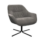 Chair MADRID Brown Discover the MADRID Brown armchair, an elegant choice for any interior! With a sophisticated design, velvet upholstery, and a 360-degree swivel mechanism, this armchair combines comfort with modern style. Ideal for refined spaces, it can support up to 150 kg.