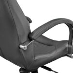 Office Armchair GERMES Black - Image 6